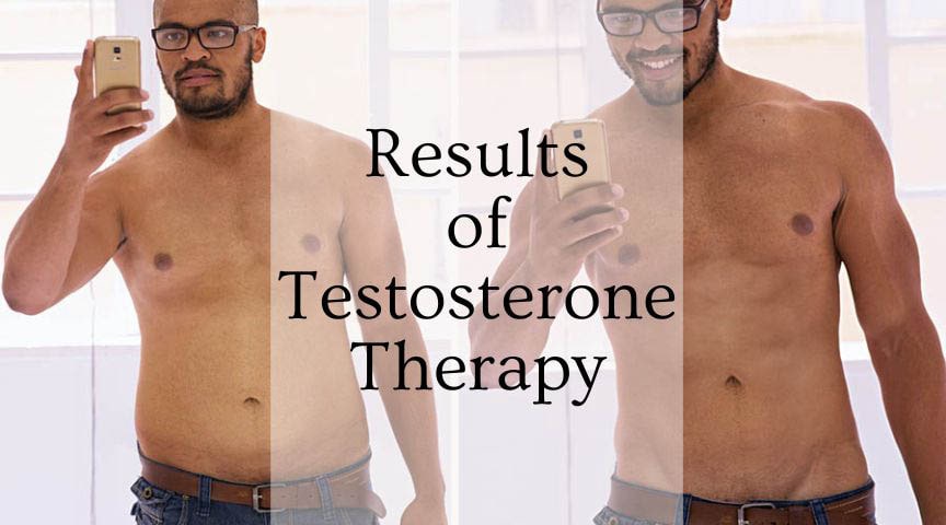 Results of testosterone therapy